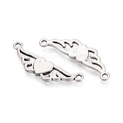 Tibetan Style Alloy Links/Connectors PALLOY-T090-96AS-1