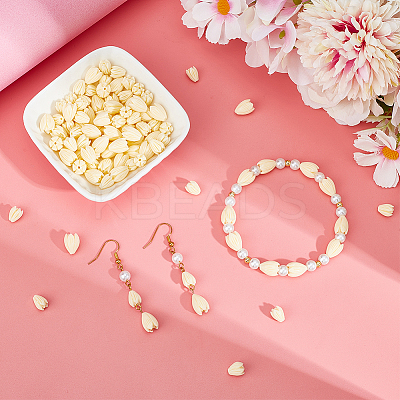 100Pcs 2 Styles Dyed Synthetic Coral Beads CORA-SP0001-02B-1