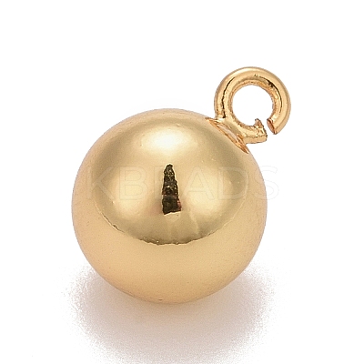Brass Ball Charms X-KK-M229-74G-1