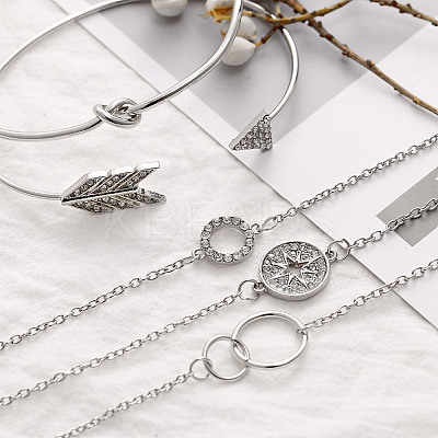 DIY Chain Bracelet Necklace Making Kit DIY-AR0003-67A-1