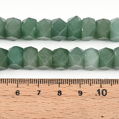 Natural Green Aventurine Beads Strands G-N347-09A-08-1