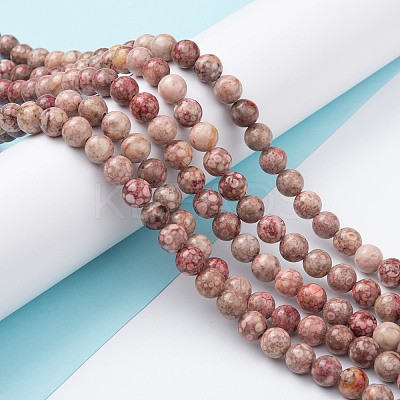 Natural Maifanite/Maifan Stone Beads Strands X-G-P451-01A-A-1