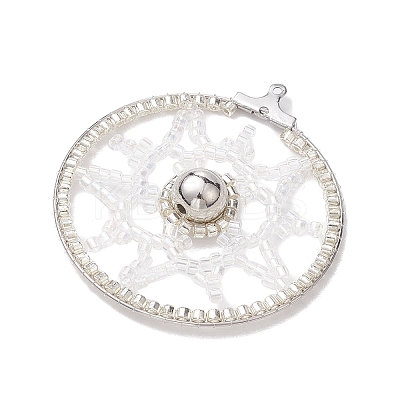 Glass Pendants PALLOY-MZ00229-02-1