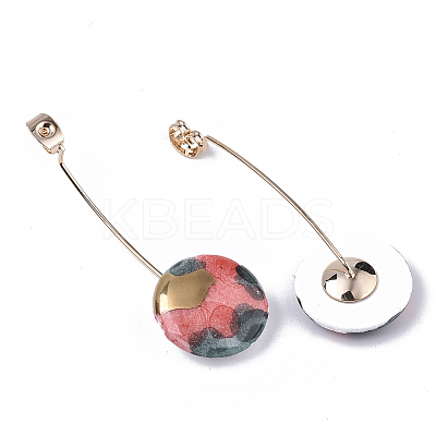 Handmade Porcelain Friction Ear Nuts PORC-S501-018-1