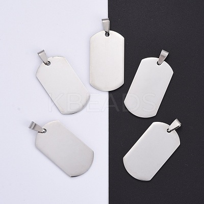Tarnish Resistant 304 Stainless Steel Big Pendants STAS-I140-19F-S-1