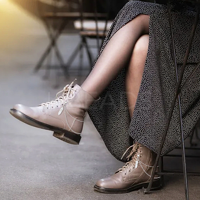 Natural Crystal Bullet Pendant Shoe Decoration Double Strand Curb & Cable Chain FIND-PH01456-1