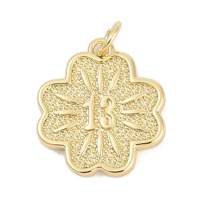 Brass Pendants KK-G522-33G-1