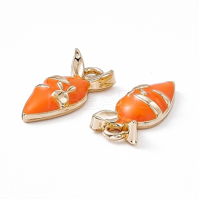 Alloy Enamel Pendants PALLOY-P287-12G-02-1