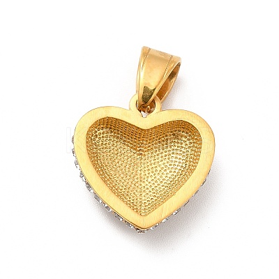 304 Stainless Steel Pendants STAS-K243-24G-1