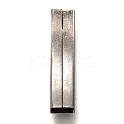 Non-Tarnish 304 Stainless Steel Slide Charms STAS-Z025-13P-1