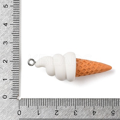 Opaque Resin Imitation Food Pendants LS-RESI-S399-03A-1