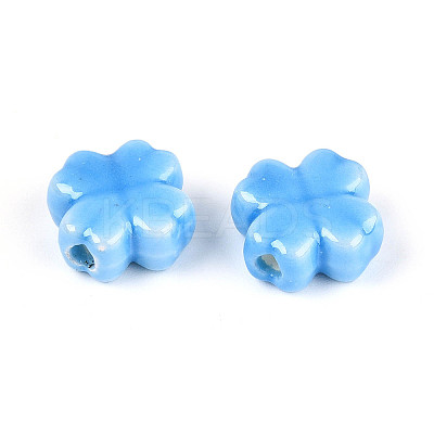 Handmade Porcelain Beads PORC-Z001-01B-01-1