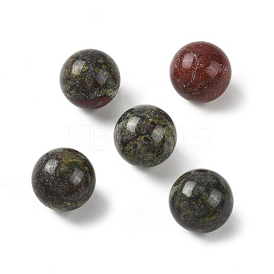 Natural Dragon Blood Sphere Beads GG-D003-A19-1