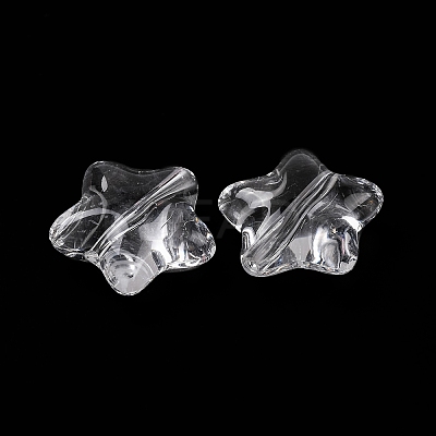 Transparent Acrylic Beads OACR-M011-03-1