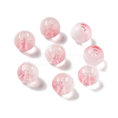Handmade Transparent Lampwork Beads LAMP-K040-02A-1