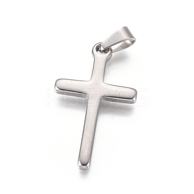 Tarnish Resistant 304 Stainless Steel Pendants STAS-G205-08P-1