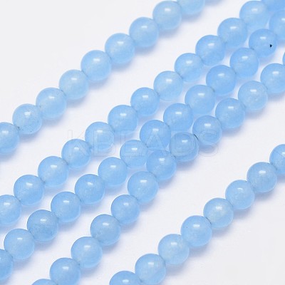 Natural & Dyed Malaysia Jade Bead Strands X-G-A146-4mm-A20-1