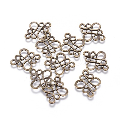 Tibetan Style Links connectors TIBE-4876-AB-NR-1