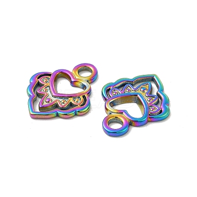 Ion Plating(IP) 304 Stainless Steel Pendants STAS-B032-08MC-1