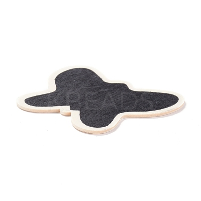 Butterfly Wooden Mini Chalkboard Signs LS-AJEW-M035-03-1
