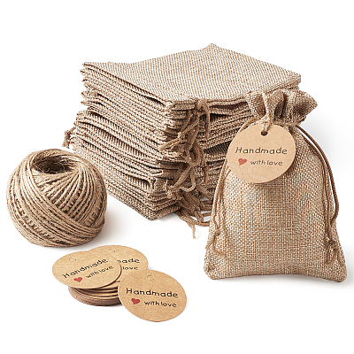 Burlap Packing Pouches ABAG-TA0001-13-1