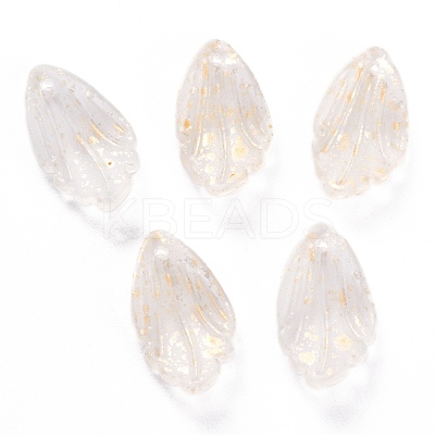 Transparent Glass Pendants GLAA-H102-B03-1