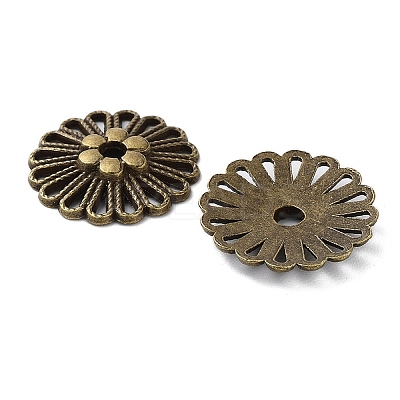 Tibetan Style Alloy Beads FIND-Q094-09AB-1
