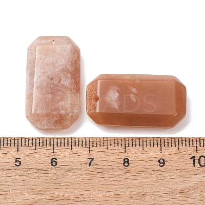 Natural Sunstone Pendants G-H325-03-07-1