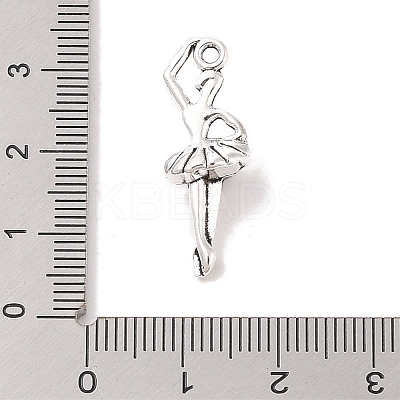 Tibetan Style Alloy Ballerina/Ballet Dancer Pendants LS-X-TIBEP-Q043-162-RS-1