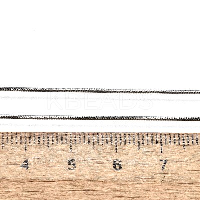 Tarnish Resistant 304 Stainless Steel Snake Chain Necklace Making LS-STAS-P045-11P-1