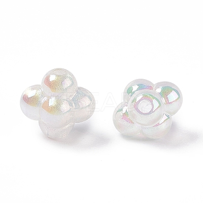 Opaque Acrylic Beads OACR-C009-04D-1