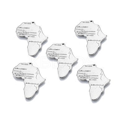 Non-Tarnish 304 Stainless Steel Pendants STAS-N099-40-1