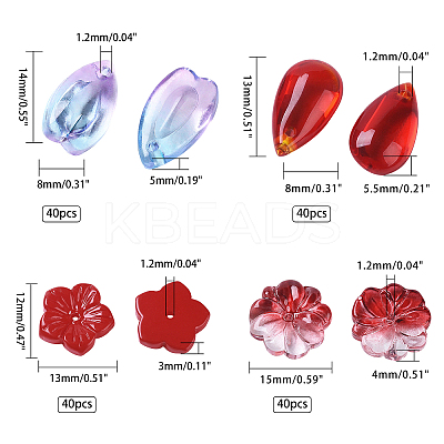 Glass Beads & Charms GLAA-CA0001-01-1