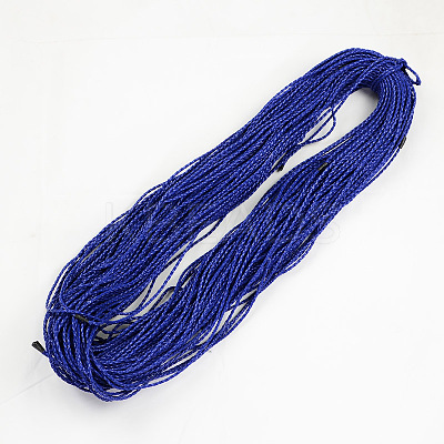 Braided Imitation Leather Cords LC-S005-007-1