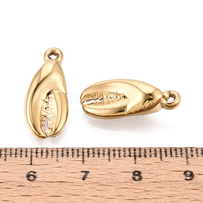 304 Stainless Steel Crab Claw Pendants STAS-T069-01G-1