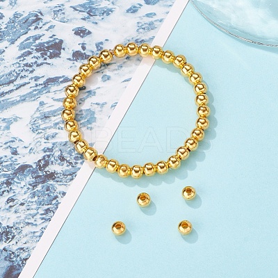 Iron Round Spacer Beads X-E146Y-G-1