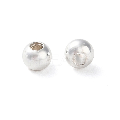 Rack Plating Brass Spacer Beads KKB-I709-03B-S-1