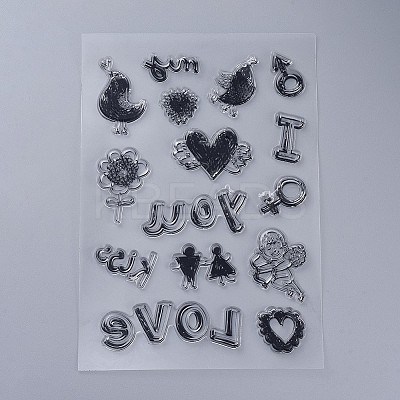 Silicone Stamps DIY-L036-C01-1