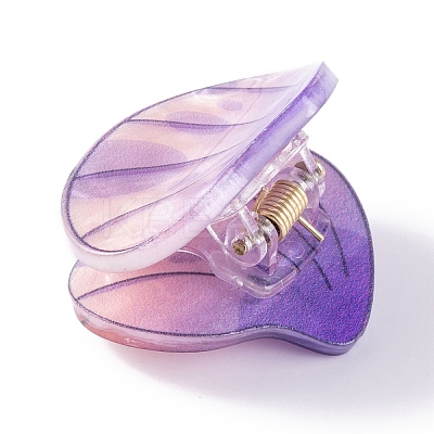 Cute Mini Shell Shape Acrylic Claw Hair Clips PHAR-A012-05A-1