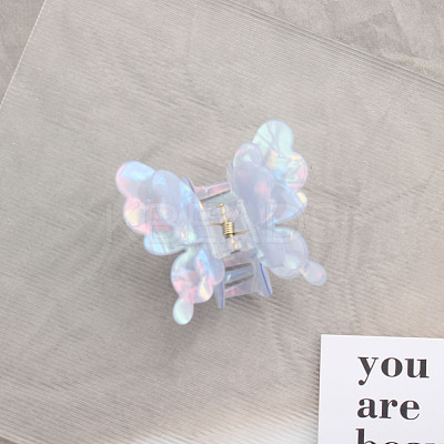 Butterfly Acrylic Claw Hair Clips PW-WG49228-02-1