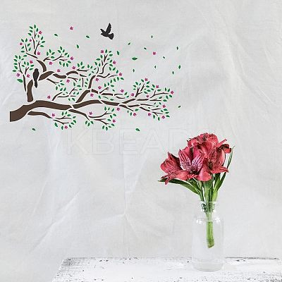 PET Hollow out Drawing Painting Stencils Sets for Kids Teen Boys Girls DIY-WH0172-454-1