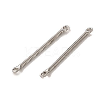Non-Tarnish 304 Stainless Steel Connector Charms STAS-Q323-04E-P-1