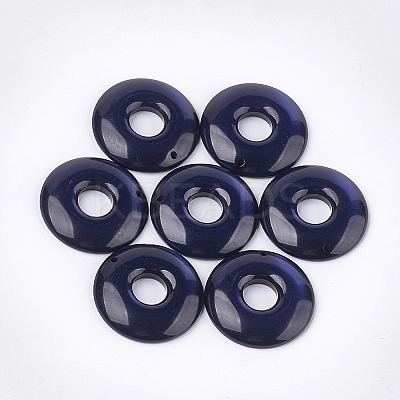 Translucent Resin Pendants RESI-S374-19A-1
