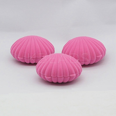 Shell Shaped Velvet Jewelry Storage Boxes LS-WG45470-03-1