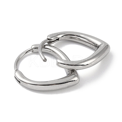 Non-Tarnish 316 Surgical Stainless Steel Hoop Earrings for Women EJEW-P274-18D-P-1