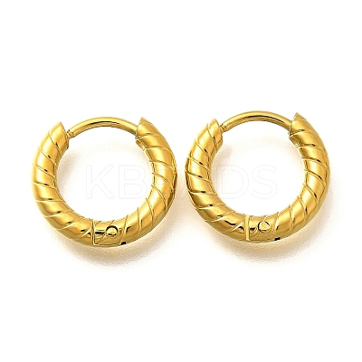 304 Stainless Steel Hoop Earrings for Women EJEW-M068-11A-G-1