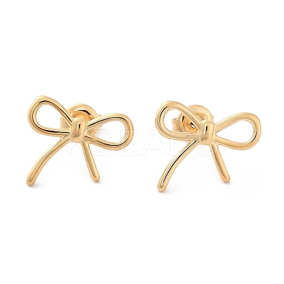 304 Stainless Steel Stud Earrings X-EJEW-H115-08G-1