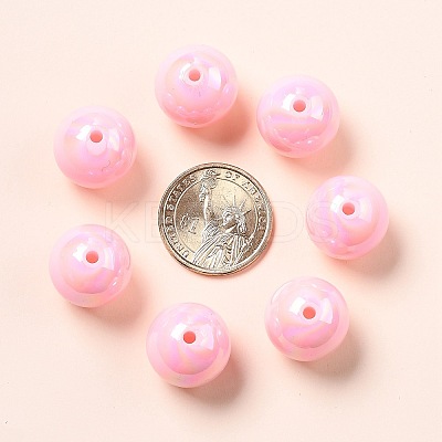 Solid Color Acrylic Beads PACR-S095-20mm-19-1