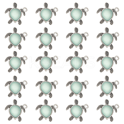 20Pcs Tibetan Style Alloy Pendants FIND-GO0003-23B-1