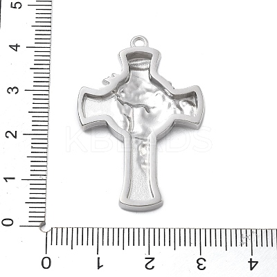 304 Stainless Steel Pendants STAS-Z121-42B-P-1